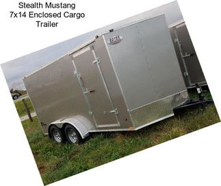 Stealth Mustang 7x14 Enclosed Cargo Trailer