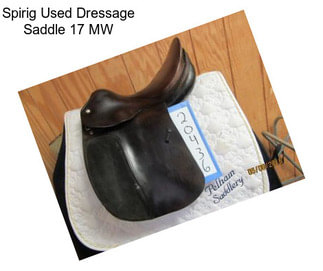 Spirig Used Dressage Saddle 17\