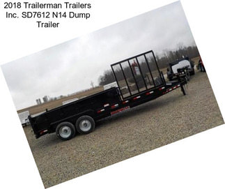 2018 Trailerman Trailers Inc. SD7612 N14 Dump Trailer