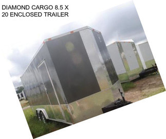 DIAMOND CARGO 8.5 X 20 ENCLOSED TRAILER