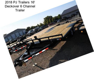 2018 PJ Trailers 16\' Deckover 6\