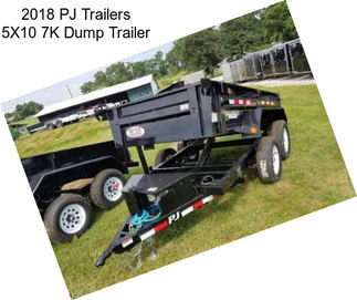 2018 PJ Trailers 5X10 7K Dump Trailer