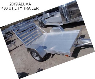 2019 ALUMA 486 UTILITY TRAILER