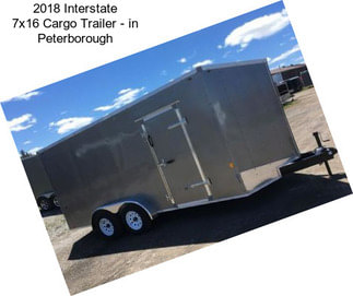 2018 Interstate 7x16 Cargo Trailer - in Peterborough