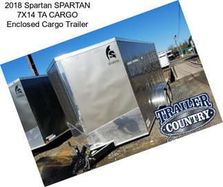 2018 Spartan SPARTAN 7X14 TA CARGO Enclosed Cargo Trailer