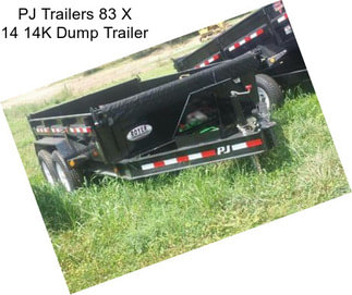 PJ Trailers 83 X 14 14K Dump Trailer