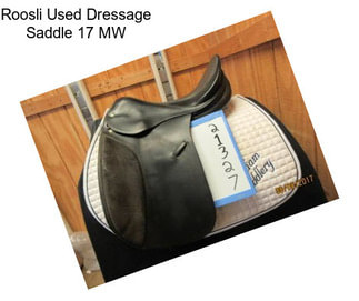 Roosli Used Dressage Saddle 17\