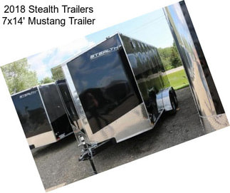 2018 Stealth Trailers 7x14\' Mustang Trailer