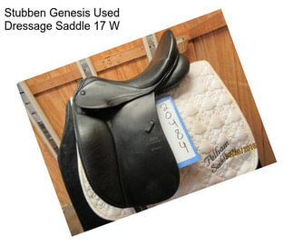 Stubben Genesis Used Dressage Saddle 17\