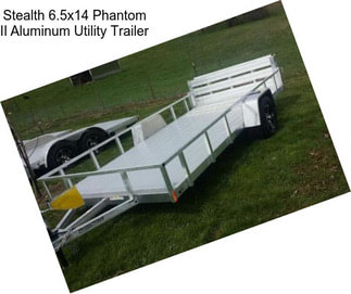 Stealth 6.5x14 Phantom II Aluminum Utility Trailer