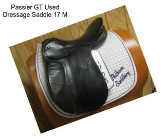 Passier GT Used Dressage Saddle 17\