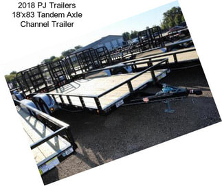 2018 PJ Trailers 18\'x83\