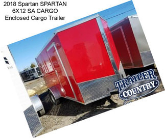 2018 Spartan SPARTAN 6X12 SA CARGO Enclosed Cargo Trailer