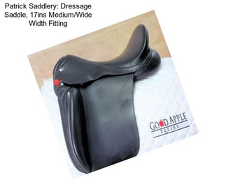 Patrick Saddlery: Dressage Saddle, 17ins Medium/Wide Width Fitting