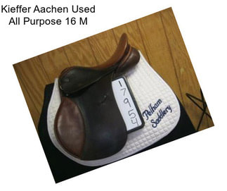 Kieffer Aachen Used All Purpose 16\