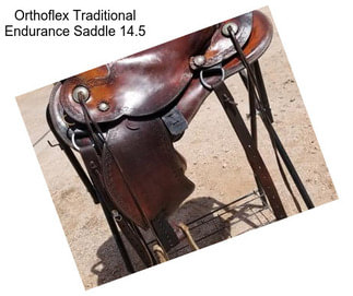 Orthoflex Traditional Endurance Saddle 14.5\