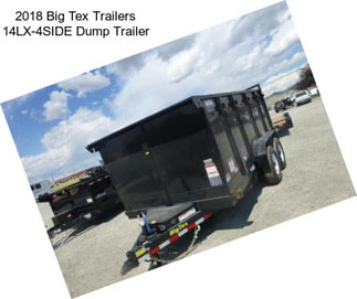 2018 Big Tex Trailers 14LX-4SIDE Dump Trailer