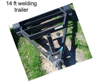 14 ft welding trailer