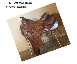 LIKE NEW! Western Show Saddle