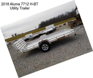 2018 Aluma 7712 H-BT Utility Trailer