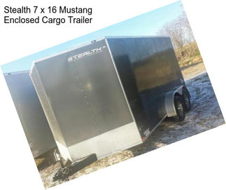 Stealth 7 x 16 Mustang Enclosed Cargo Trailer