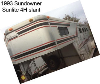1993 Sundowner Sunlite 4H slant