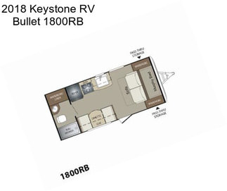 2018 Keystone RV Bullet 1800RB