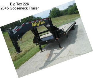 Big Tex 22K 28+5 Gooseneck Trailer