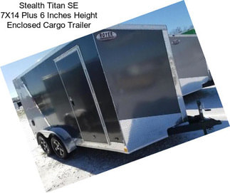 Stealth Titan SE 7X14 Plus 6 Inches Height Enclosed Cargo Trailer