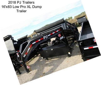 2018 PJ Trailers 16\'x83\