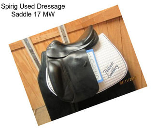 Spirig Used Dressage Saddle 17\