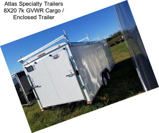 Atlas Specialty Trailers 8X20 7k GVWR Cargo / Enclosed Trailer