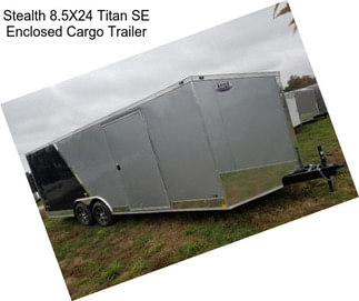 Stealth 8.5X24 Titan SE Enclosed Cargo Trailer