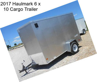 2017 Haulmark 6 x 10 Cargo Trailer