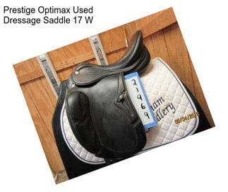 Prestige Optimax Used Dressage Saddle 17\