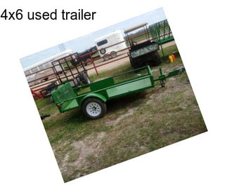 4x6 used trailer