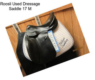 Roosli Used Dressage Saddle 17\