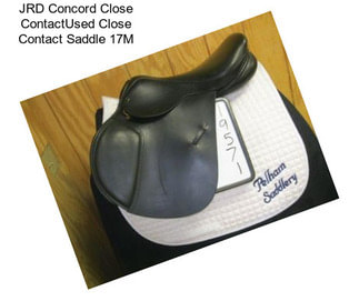 JRD Concord Close ContactUsed Close Contact Saddle 17\