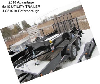 2018 Advantage 5x10 UTILITY TRAILER LS510 in Peterborough