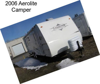 2006 Aerolite Camper