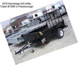 2018 Advantage 5x8 Utility Trailer BT58R in Peterborough