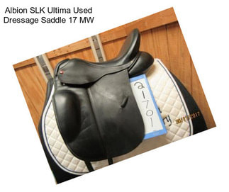 Albion SLK Ultima Used Dressage Saddle 17\