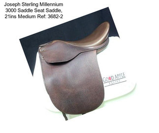 Joseph Sterling Millennium 3000 Saddle Seat Saddle, 21ins Medium Ref: 3682-2