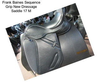 Frank Baines Sequence Grip New Dressage Saddle 17\