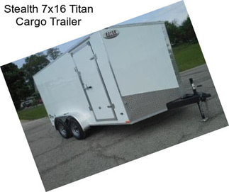 Stealth 7x16 Titan Cargo Trailer