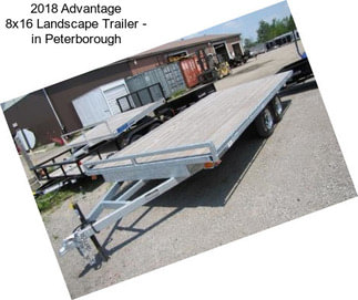 2018 Advantage 8x16 Landscape Trailer - in Peterborough