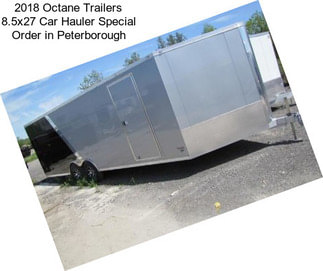 2018 Octane Trailers 8.5x27 Car Hauler Special Order in Peterborough