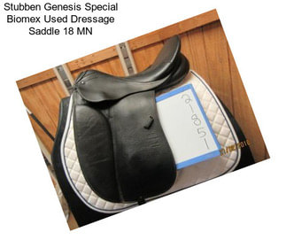 Stubben Genesis Special Biomex Used Dressage Saddle 18\