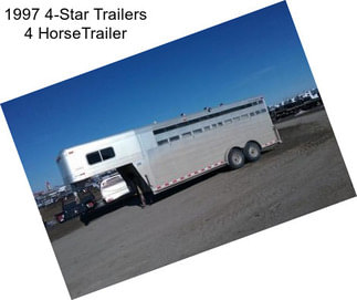 1997 4-Star Trailers 4 HorseTrailer