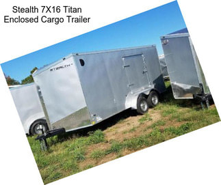 Stealth 7X16 Titan Enclosed Cargo Trailer